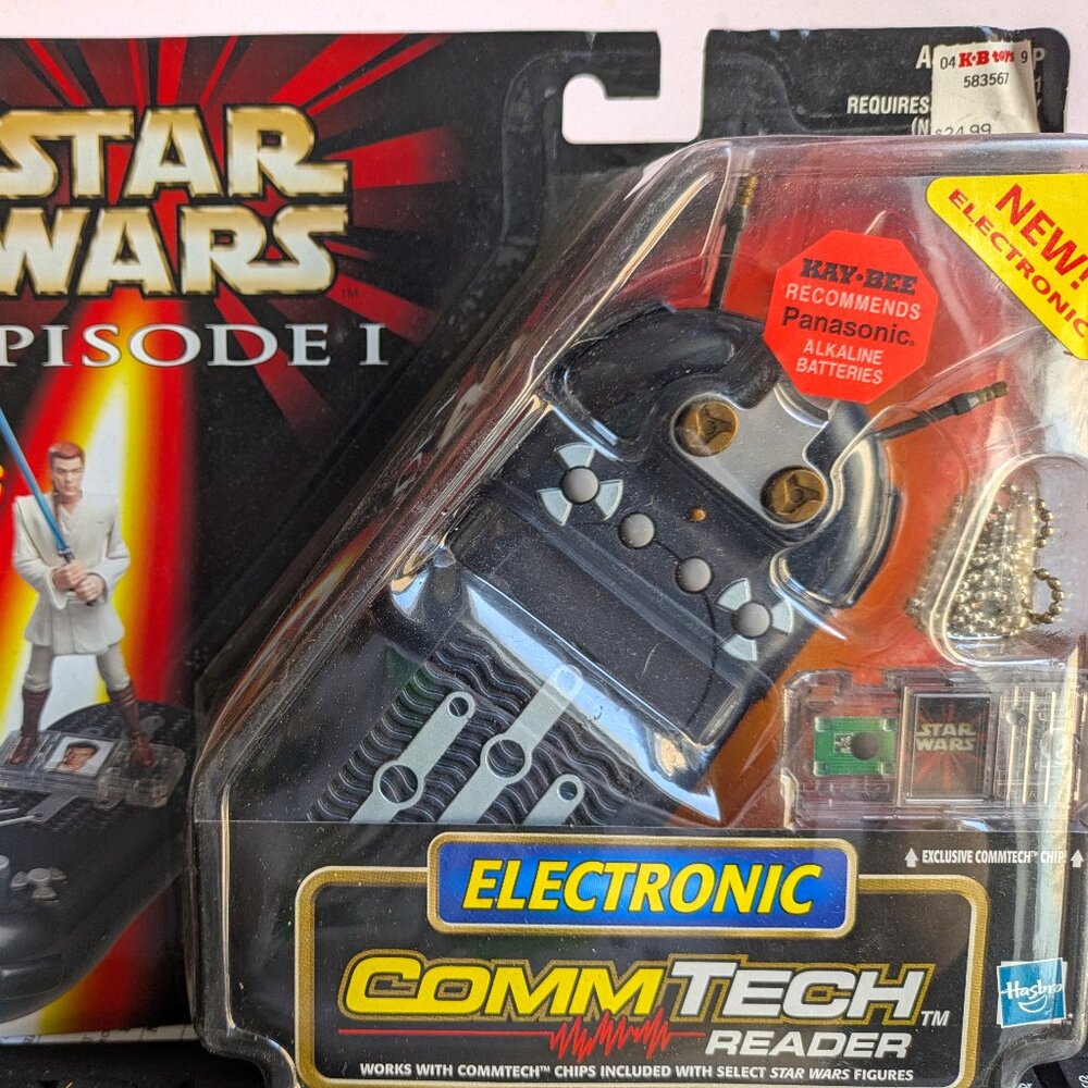 NWT - Starwars 1998 Episode 1 -  4 CommTech Readers & 13 Figurine Bundle Set